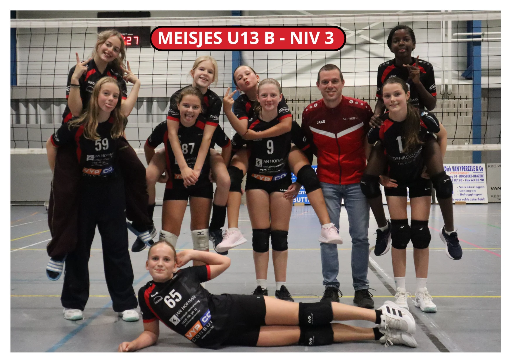 Meisjes U13 niveau 3